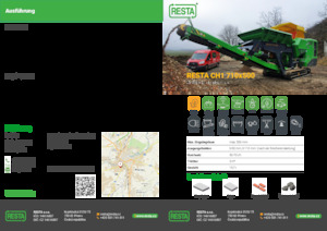 Kőtörmelék ujrahasznostó telepek RESTA CH1