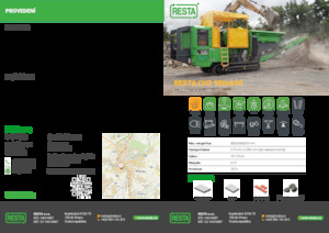 Kőtörmelék ujrahasznostó telepek RESTA CH2