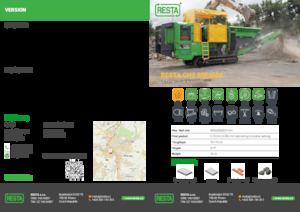 Kőtörmelék ujrahasznostó telepek RESTA CH2