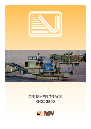 Kőtörmelék ujrahasznostó telepek REV GCC 3800