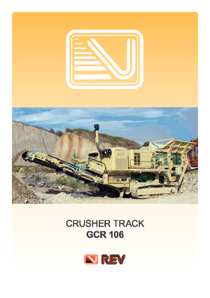Kőtörmelék ujrahasznostó telepek REV GCR 106