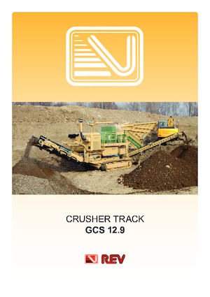 Kőtörmelék ujrahasznostó telepek REV GCS 12.9 