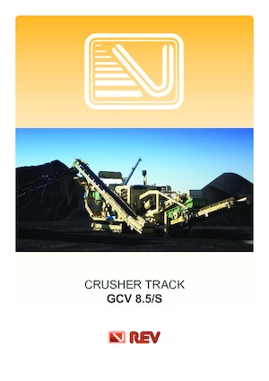 Kőtörmelék ujrahasznostó telepek REV GCV 8.5/S 