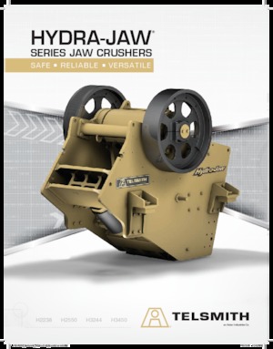 Kőtörmelék ujrahasznostó telepek Telsmith H2238