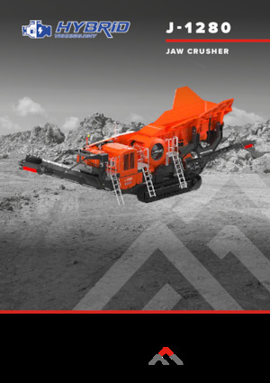 Kőtörmelék ujrahasznostó telepek Finlay J-1280 Hybrid