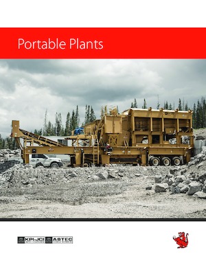 Kőtörmelék ujrahasznostó telepek KPI-JCI K500PM