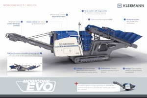 Kőtörmelék ujrahasznostó telepek Kleemann MCO 9 EVO