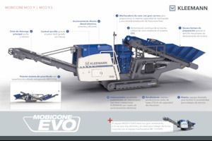 Kőtörmelék ujrahasznostó telepek Kleemann MCO 9 EVO
