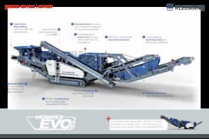 Kőtörmelék ujrahasznostó telepek Kleemann MR 130 Z EVO2