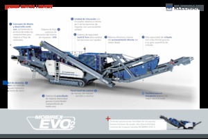 Kőtörmelék ujrahasznostó telepek Kleemann MR 130 Z EVO2