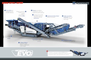 Kőtörmelék ujrahasznostó telepek Kleemann MR 130 Z EVO2