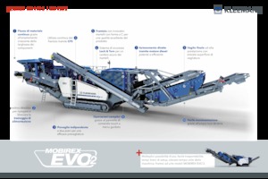 Kőtörmelék ujrahasznostó telepek Kleemann MR 130 Z EVO2