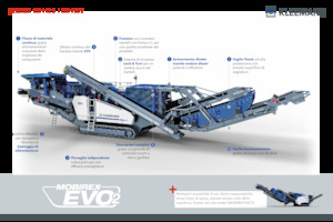 Kőtörmelék ujrahasznostó telepek Kleemann MR 130(i) EVO2