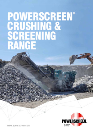 Mobil rosták Powerscreen Titan 2300