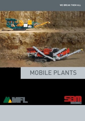 Kőtörmelék ujrahasznostó telepek MFL STE 90-60 / T