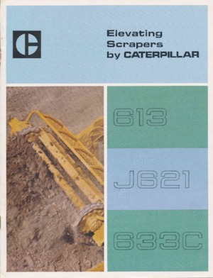 Szkréperek Caterpillar 613