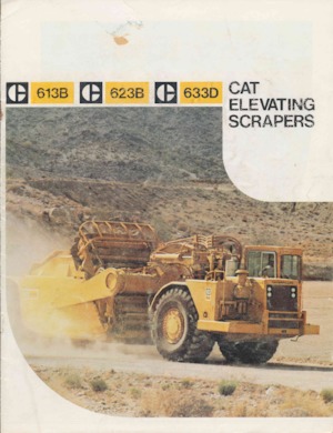 Szkréperek Caterpillar 613B