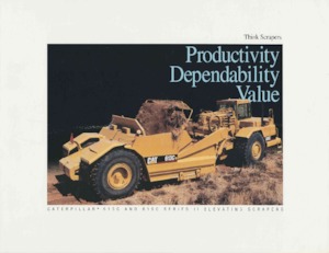 Szkréperek Caterpillar 613C