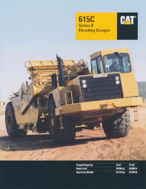 Szkréperek Caterpillar 615 C ll