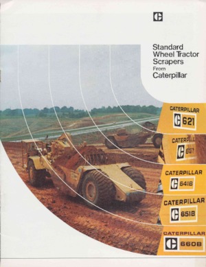 Szkréperek Caterpillar 621