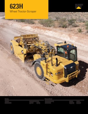 Szkréperek Caterpillar 623H