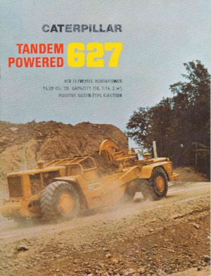 Szkréperek Caterpillar 627
