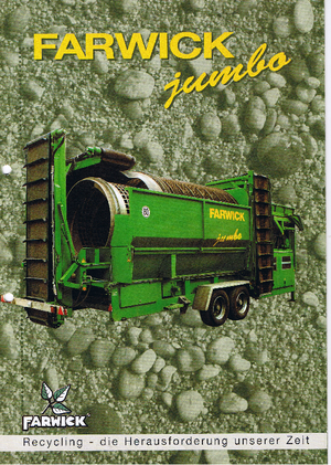 Osztályozó berendezések Farwick® Jumbo