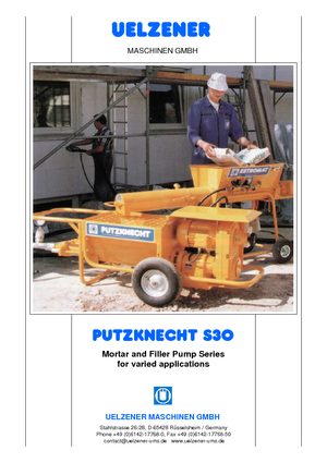 Csavarszivattyúk Uelzener S 30 R210 UE5O7R2