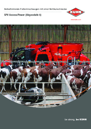 Önjáró tápkeverők Kuhn SPV Intense 12.1 DL