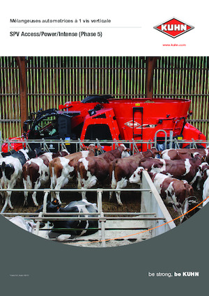 Önjáró tápkeverők Kuhn SPV Intense 14.1 DL