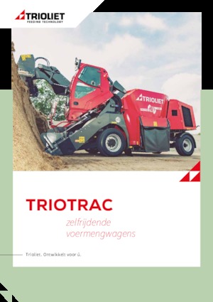 Önjáró tápkeverők Trioliet Triotrac 1700