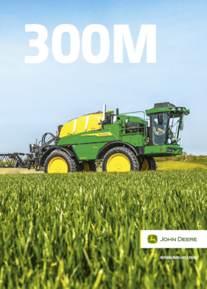 Önjáró  szántóföldi permetezők John Deere 340M