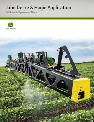 Önjáró  szántóföldi permetezők John Deere 612R