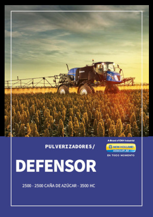 Önjáró  szántóföldi permetezők New Holland DEFEND 3500HC