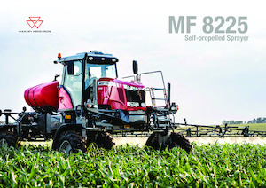 Önjáró  szántóföldi permetezők Massey Ferguson MF 8225