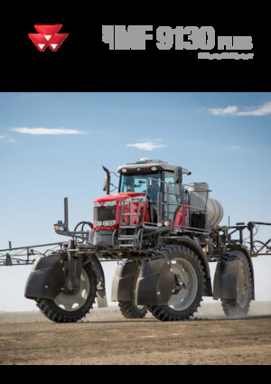 Önjáró  szántóföldi permetezők Massey Ferguson MF 9130 Plus