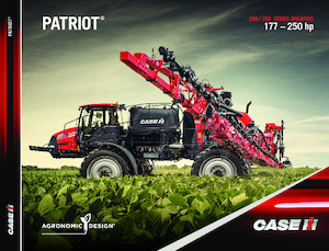 Önjáró  szántóföldi permetezők Case IH Patriot 350