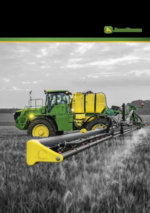 Önjáró  szántóföldi permetezők John Deere R4050i
