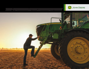 Önjáró  szántóföldi permetezők John Deere R4023