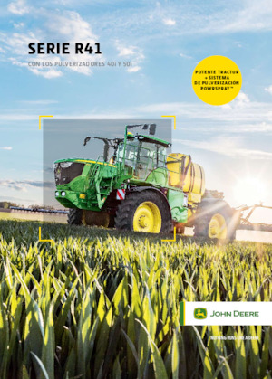 Önjáró  szántóföldi permetezők John Deere R4140i 