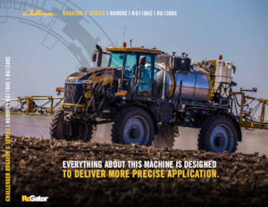 Önjáró  szántóföldi permetezők Challenger RG900C