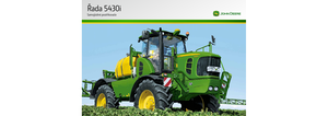 Önjáró  szántóföldi permetezők John Deere 5430i