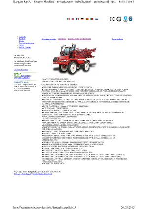 Önjáró  szántóföldi permetezők Bargam Mac 5000 XL