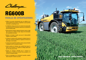 Önjáró  szántóföldi permetezők Challenger RoGator 655