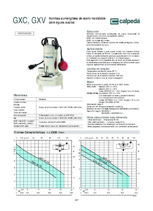 Szannyiszap szivattyúk Calpeda GXC 40-13