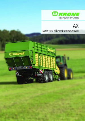 Hígtrágyás pótkocsik Krone AX 310 D