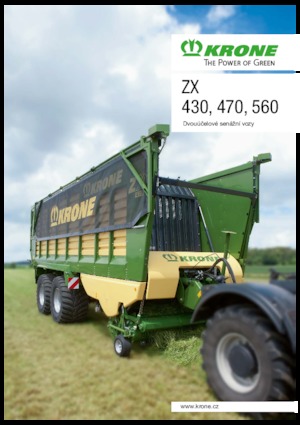 Hígtrágyás pótkocsik Krone ZX 470 GD 