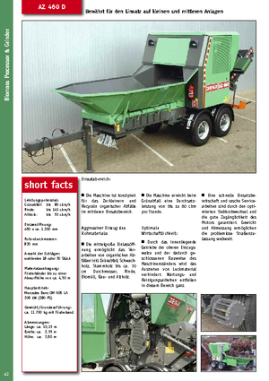 Aprtógépek Jenz AZ 460 D