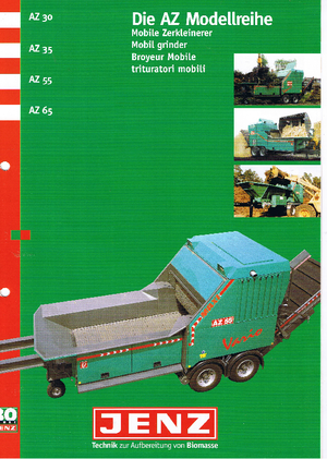 Aprtógépek Jenz AZ 35 D