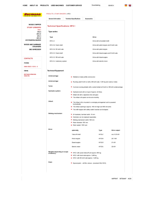 Aprtógépek Husmann HFG I-Z